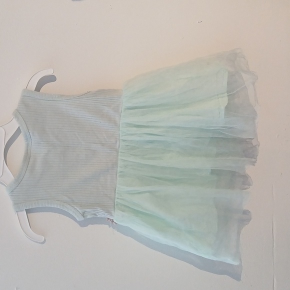 Mint Green Sleeveless Top with Floral Embroidery - Picture 2 of 4